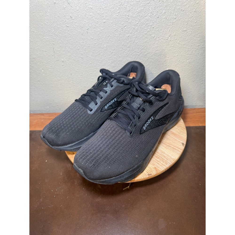 Brooks‎ Glycerin 21 Mens Running Shoes All Black Cushioned Sneakers Size 10.5